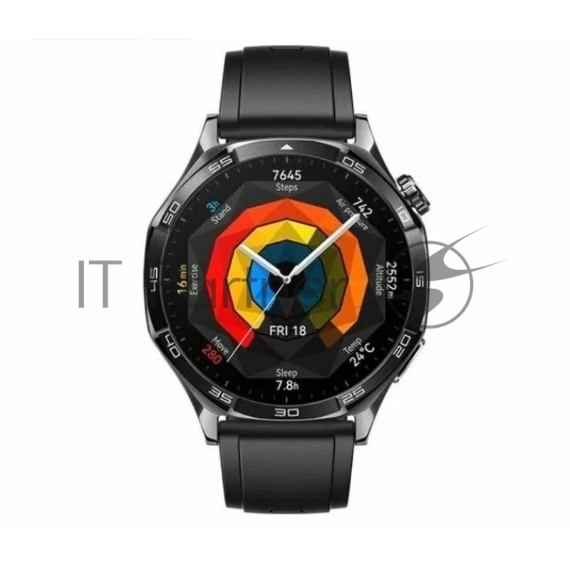 Умные часы Huawei Watch GT 5, 1.43 AMOLED, Bluetooth, NFC, GPS, IP69K, черный
