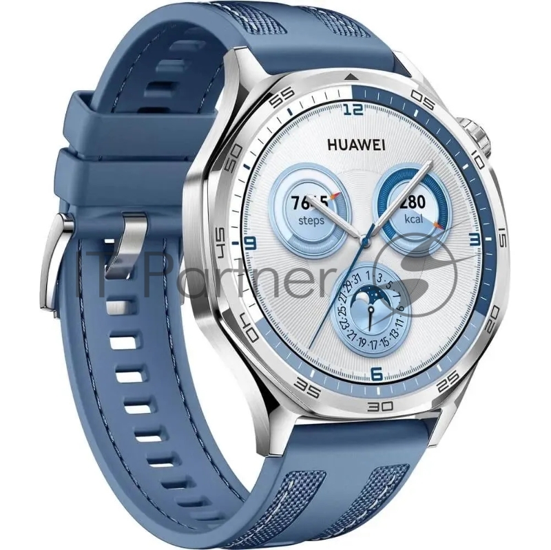 Умные часы Huawei Watch GT 5, 1.43 AMOLED, Bluetooth, NFC, GPS, IP69K, синий