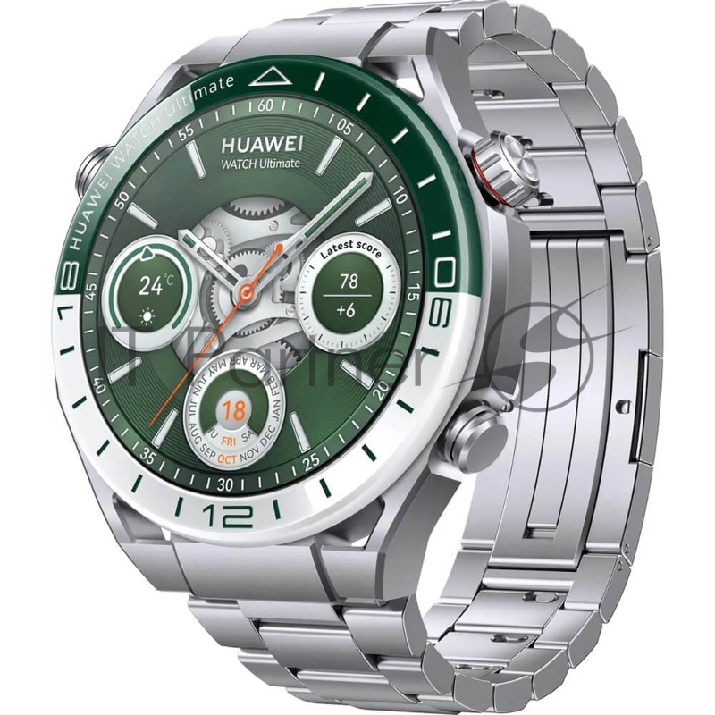 Умные часы Huawei Watch Ultimate Titanium WDS-B19, 1.5 LTPO AMOLED, IP68, темно-зеленый