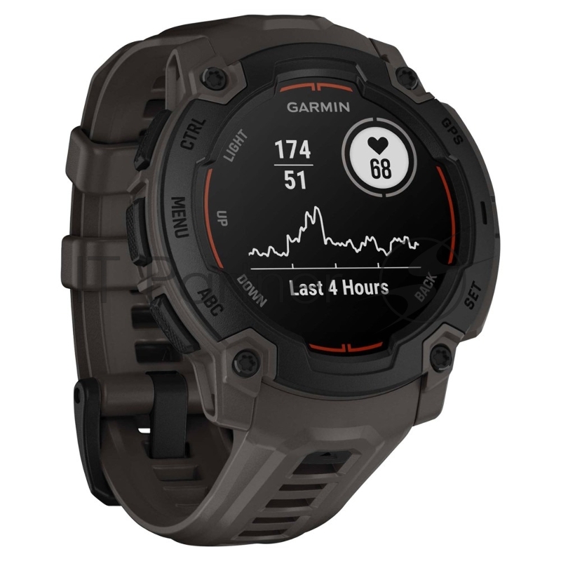 Умные часы Garmin Instinct E 45mm, 0.9 MIP, ANT+ Bluetooth, серый