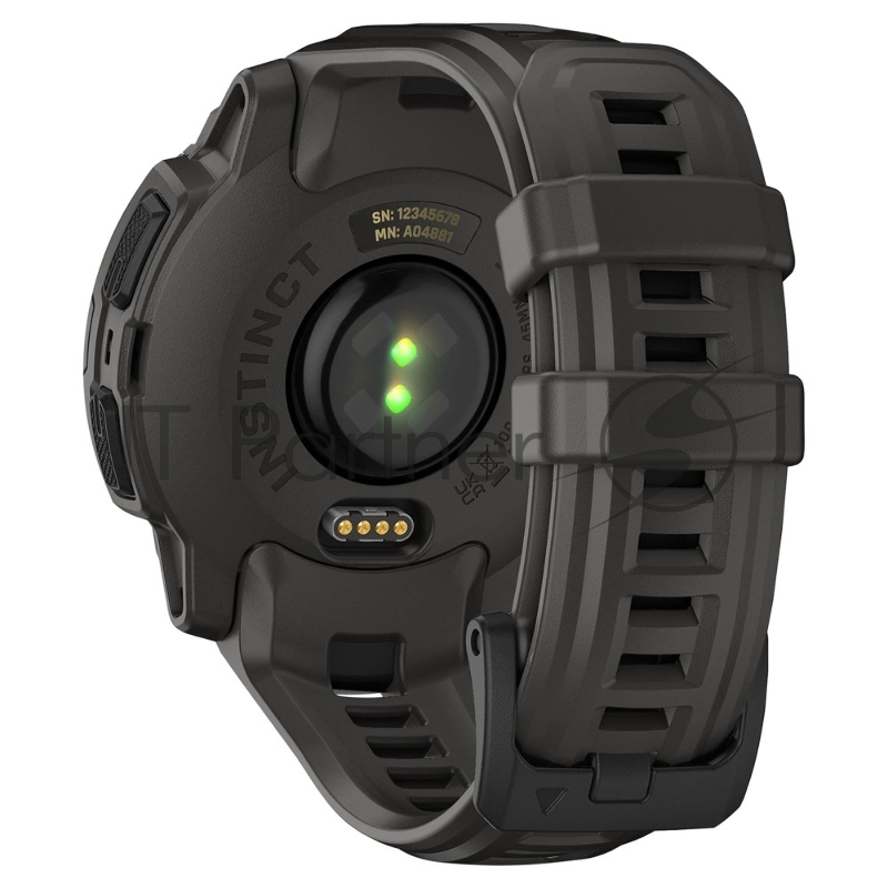 Умные часы Garmin Instinct E 45mm, 0.9 MIP, ANT+ Bluetooth, серый