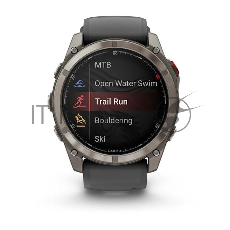 Умные часы Garmin Fenix 8 Pro 51mm AMOLED, 1.4 AMOLED, ANT+, Bluetooth, Wi-Fi, NFC, 10 ATM, серебристый / желтый