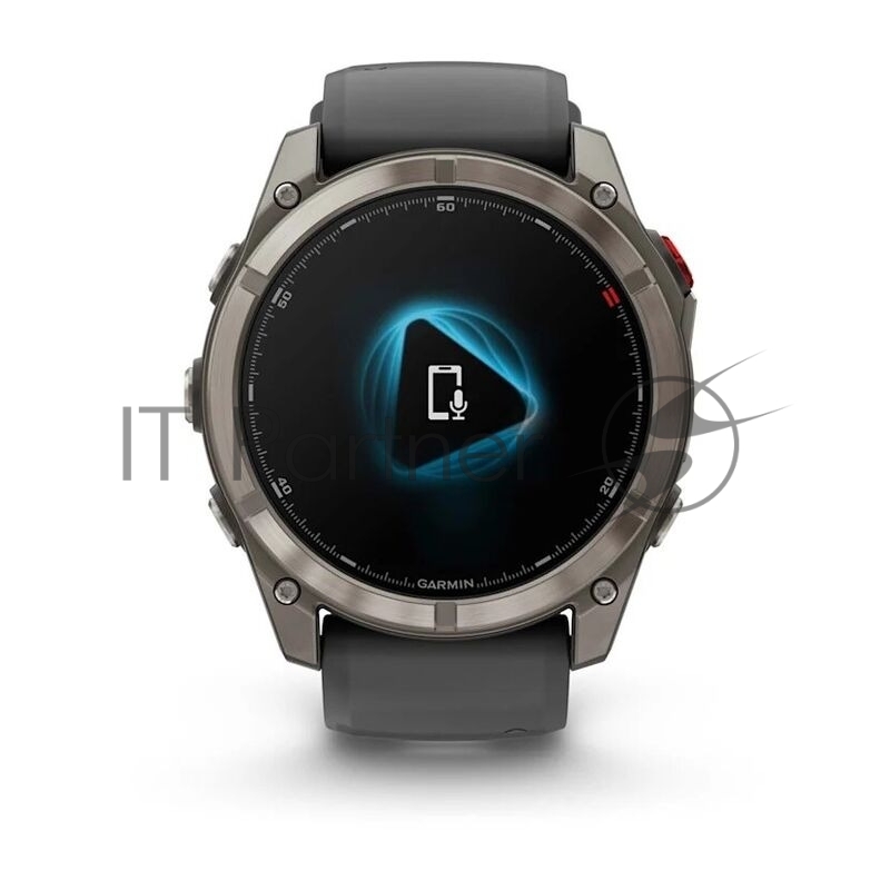 Умные часы Garmin Fenix 8 Pro 51mm AMOLED, 1.4 AMOLED, ANT+, Bluetooth, Wi-Fi, NFC, 10 ATM, серебристый / желтый