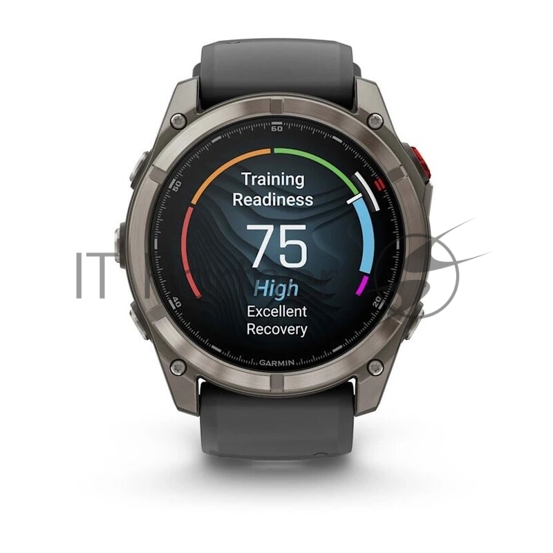 Умные часы Garmin Fenix 8 Pro 51mm AMOLED, 1.4 AMOLED, ANT+, Bluetooth, Wi-Fi, NFC, 10 ATM, серебристый / желтый
