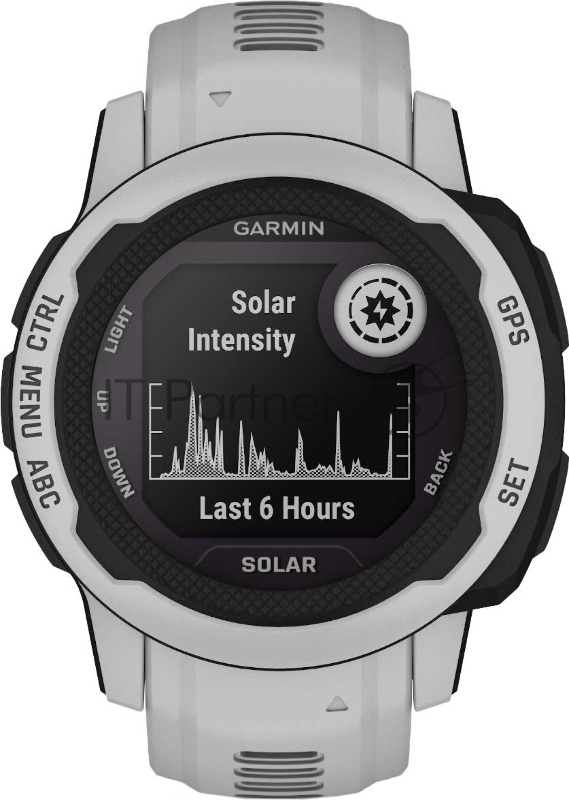 Умные часы Garmin Instinct 2S Solar Surf Edition Ericeira, 0.79 PMOLED, Wi-Fi, Bluetooth 4.2, NFC, IP68, черный / серый