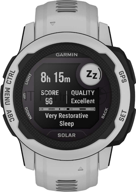 Умные часы Garmin Instinct 2S Solar Surf Edition Ericeira, 0.79 PMOLED, Wi-Fi, Bluetooth 4.2, NFC, IP68, черный / серый