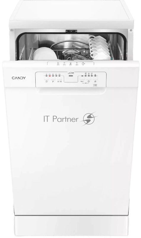 Посудомоечная машина CANDY CDPH 2L1049W-08, белый, 44.8 см, 10 компл., сушка конденсационная, 49 дБ, класс A
