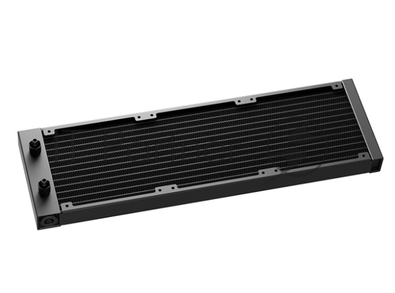 Система водяного охлаждения Deepcool LT360 Vision ARGB Soc-AM5/AM4/1200/1700/1851 черный 4-pin 33.66dB Al LCD 350W 1768gr Ret (R-LT360VISION-BKAMMC-G-1)