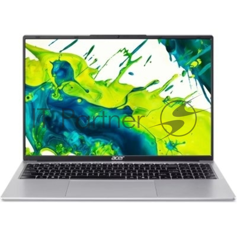 Ноутбук ACER Aspire Lite AL16-54P-586N/16/IPS/Intel Core i5 1334U/16384Mb/512Gb SSD/Iris Graphics/NoOS/серебристый/1.5kg