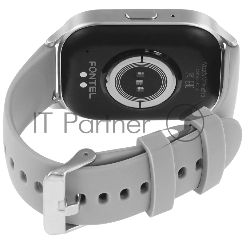 Умные часы FONTEL iWatch 10 Amoled, серебристый