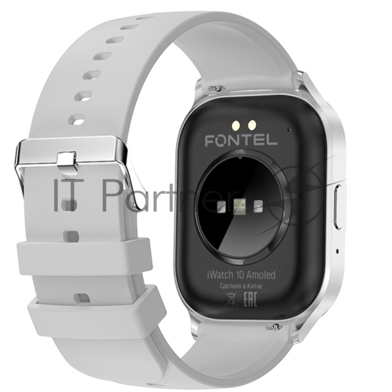 Умные часы FONTEL iWatch 10 Amoled, серебристый