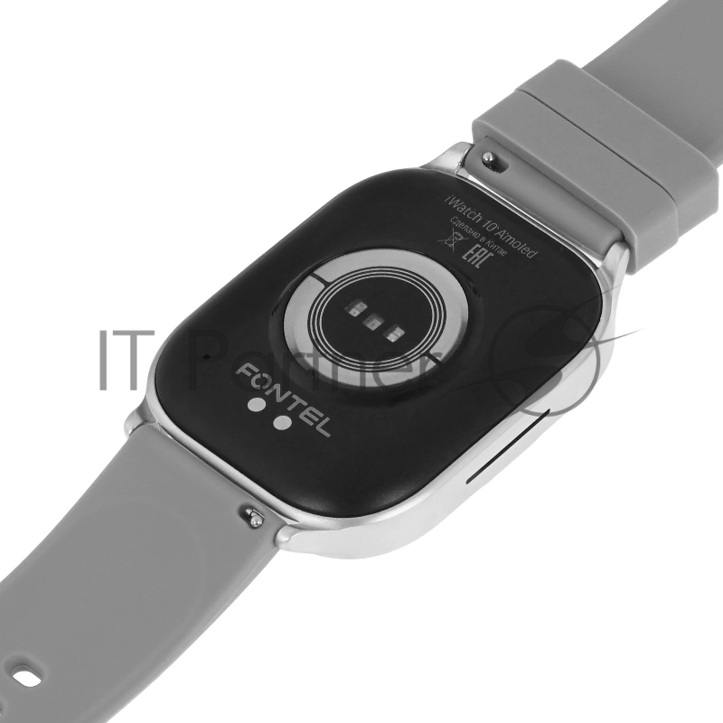 Умные часы FONTEL iWatch 10 Amoled, серебристый