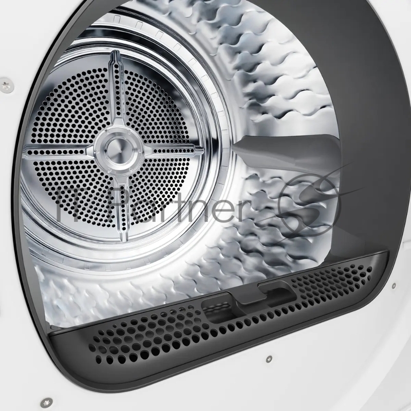 Сушильная машина Gorenje DG49D, отдельностоящая, ВхШхГ 850х600х625 мм, загрузка 9 кг, 15 программ, конденсационная сушка с тепловым насосом, поворотное/сенсорное управление, цифровой дисплей, Wi-Fi, датчик влажности белья, функция TwinAir, половинная