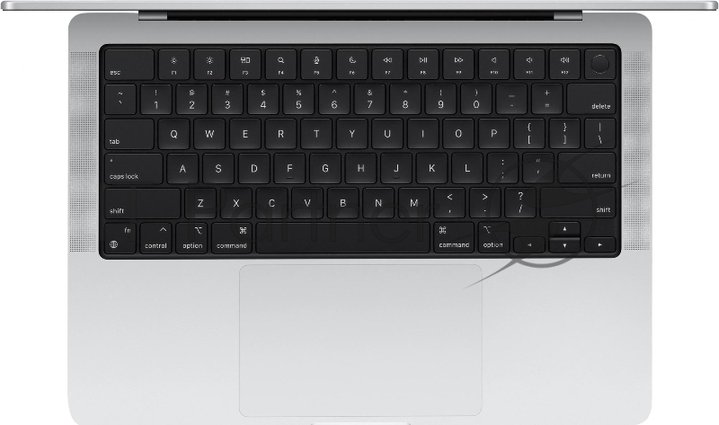 Ноутбук Apple MacBook Pro A3401 14.2 Liquid Retina XDR Ultra HD IPS/Apple M4 Pro/24Gb/512Gb/Apple M4/Mac OS/серебристый