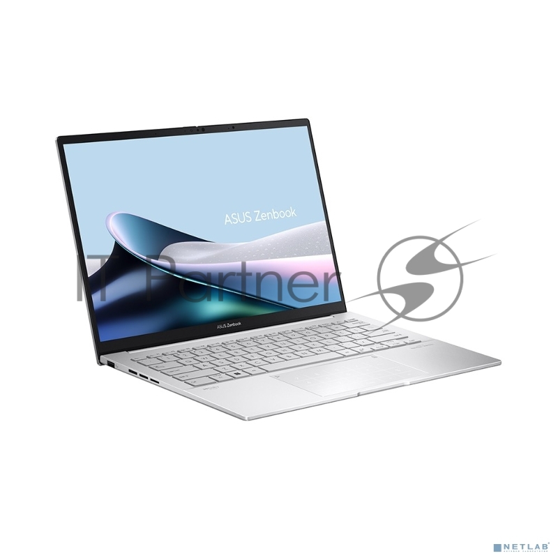 Ноутбук Asus Zenbook UX3405CA-ST1352/14/OLED/Intel Core Ultra 7 255H/32Gb/512Gb SSD/Intel Arc/noOS/серебристый/1.2kg