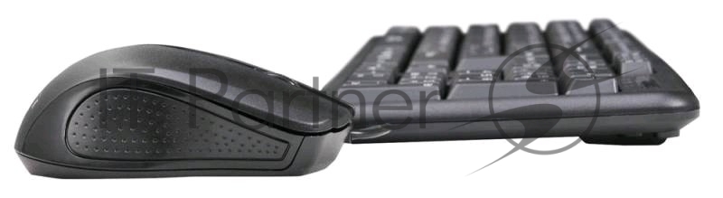 Комплект клавиатура+мышь Oklick 600M проводной, USB, 1200 DPI, чёрный