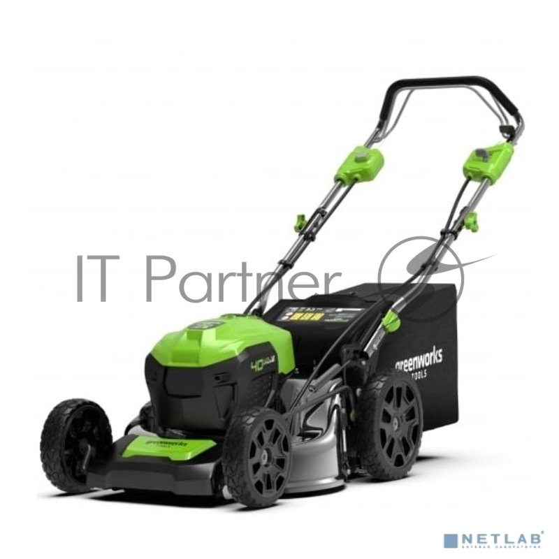 Газонокосилка аккумуляторная GreenWorks GD40LM46SP, 40 В, 0 Ач