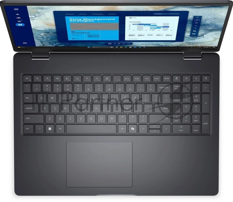 Ноутбук Dell Pro 16 Core Ultra 7 255U 16Gb SSD512Gb Intel Graphics 16 IPS FHD+ (1920x1200) Linux grey WiFi BT Cam (PRO16-7655)