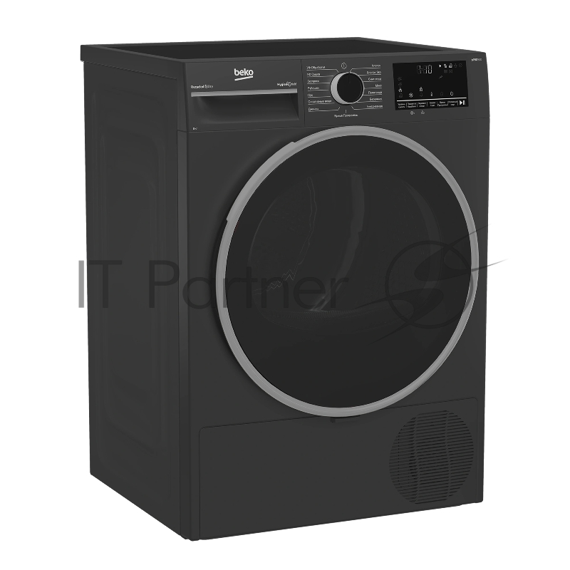 Сушильная машина Beko B3T42208A кл.энер.:A++ макс.загр.:8кг антрацитовый (7188305870)