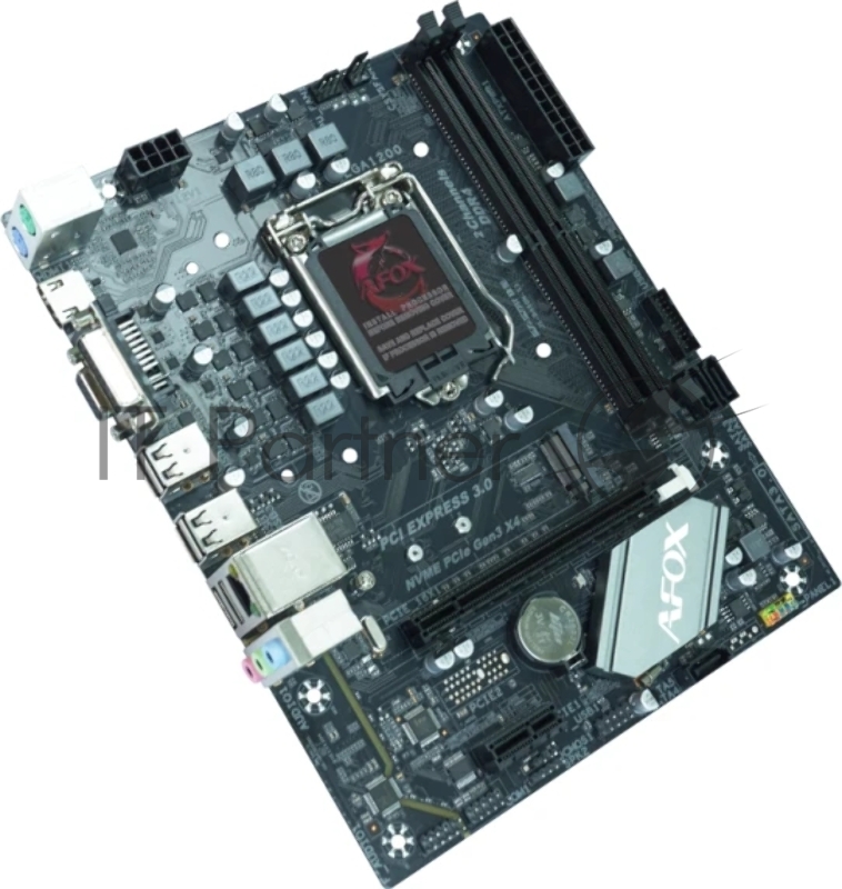 Материнская плата AFOX IH410D4-MA-V2 (LGA1200/H510/2xDDR4/HDMI/VGA/ AFOX