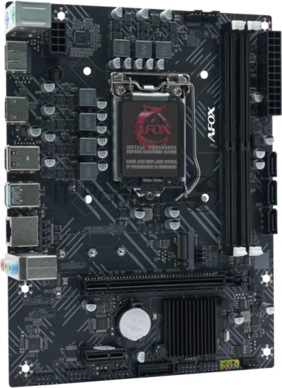 Материнская плата AFOX IH510D4-MA-V4 (LGA1200/H510/2xDDR4/HDMI/VGA/ AFOX