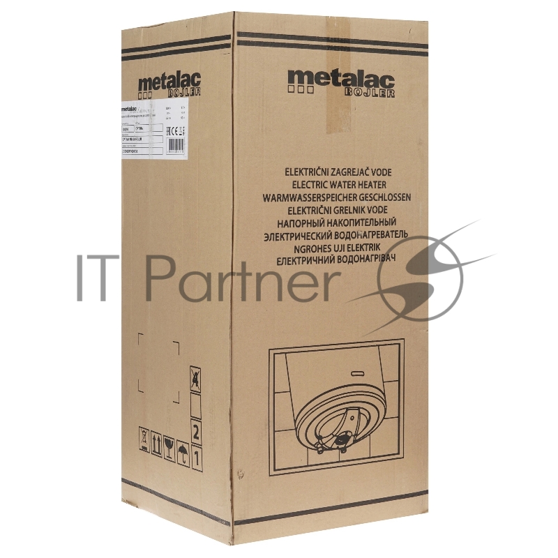 Накопительный электрический водонагреватель Metalac Optima MB 50 Slim R