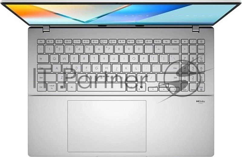 Ноутбук Asus Vivobook S3607V/16/IPS/Intel Core 5 210H/16GB/512GB SSD/Intel UHD Graphics/Windows 11 Pro/серебристый/1.8kg