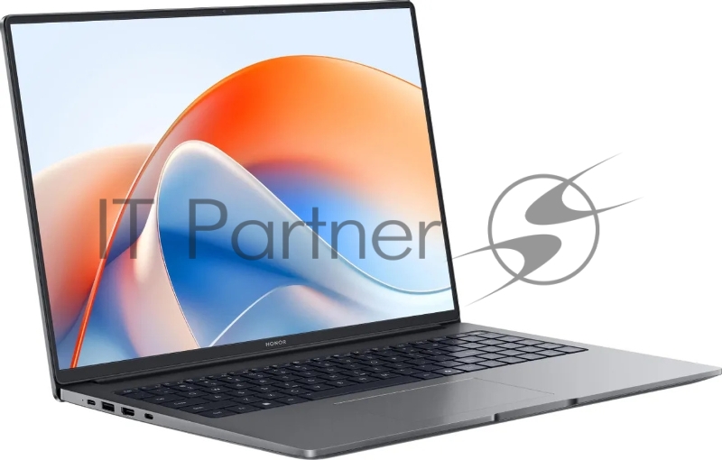 Ноутбук Honor MagicBook X16 BRG-565 Core 5 220H 16Gb SSD512Gb Intel Graphics 16 IPS FHD+ (1920x1200) Windows 11 Home grey WiFi BT Cam (5301ALVX)