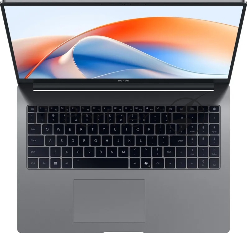 Ноутбук Honor MagicBook X16 BRG-565 Core 5 220H 16Gb SSD512Gb Intel Graphics 16 IPS FHD+ (1920x1200) Windows 11 Home grey WiFi BT Cam (5301ALVX)
