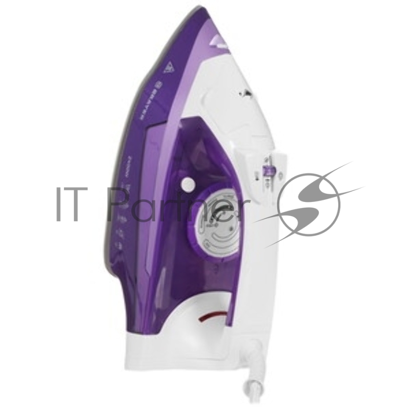 Утюг BRAYER BR4004 фиолетовый/белый, 2400 Вт, 25 г/мин, 140 г/мин, 280 мл