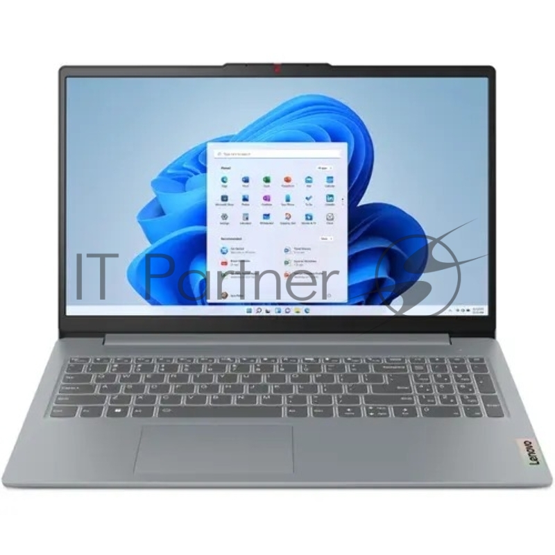 Ноутбук Lenovo IdeaPad Slim 3 15IRU8/15.6/TN/Intel Core i3 1315U/8Gb/512Gb SSD/Intel UHD Graphics/NoOS/серый/1.62kg