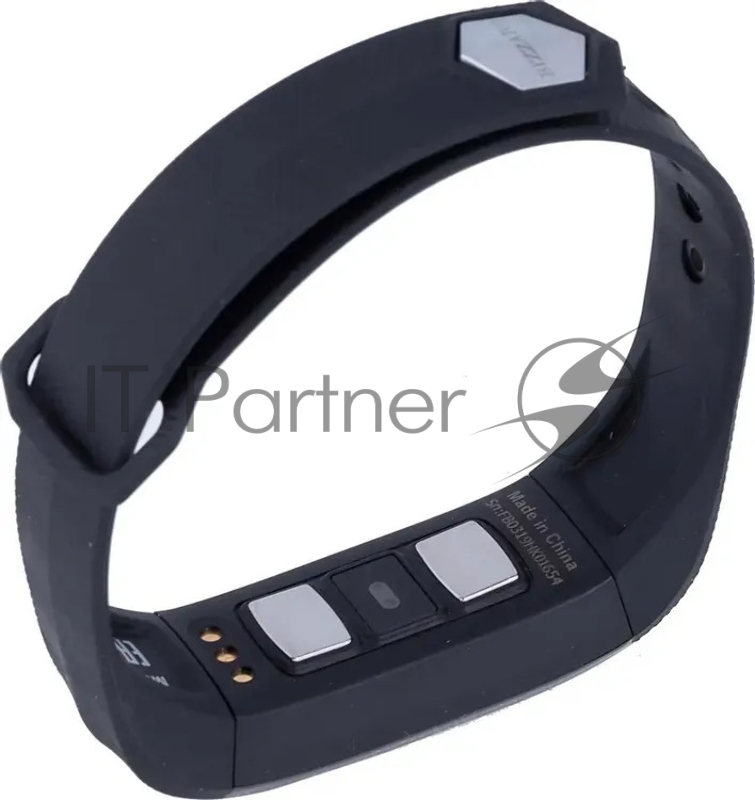 Фитнес-трекер Rekam Bizzaro F560 OLED корп.:черный рем.:черный (2202000017)