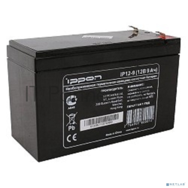 Батарея для ИБП Ippon IP12-9 12В 9А·ч