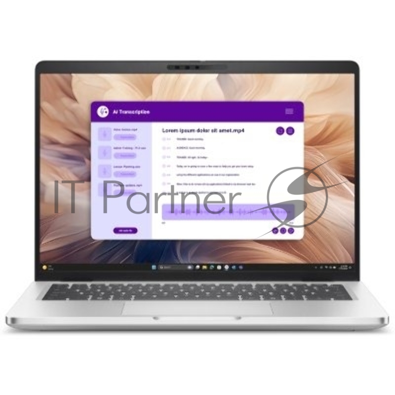 Ноутбук Dell Pro 14 Plus/14.0/IPS/Intel Core Ultra 5 235U/16GB/512GB SSD/Intel graphics/Linux/серебристый/1.4