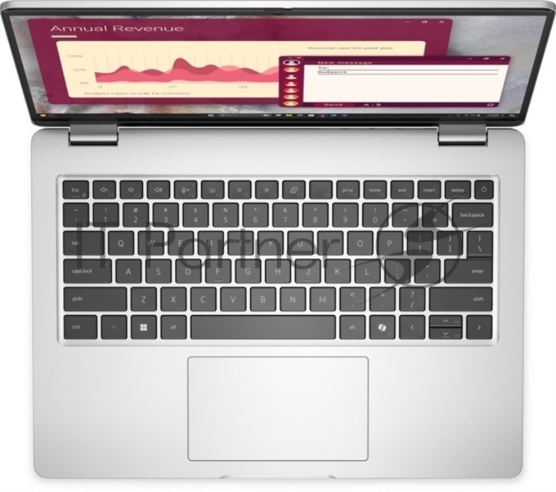 Ноутбук Dell Pro 14/14.0/IPS/Intel Core Ultra 7 265U/32GB/1TB SSD/Intel graphics/Linux/серебристый/1.3