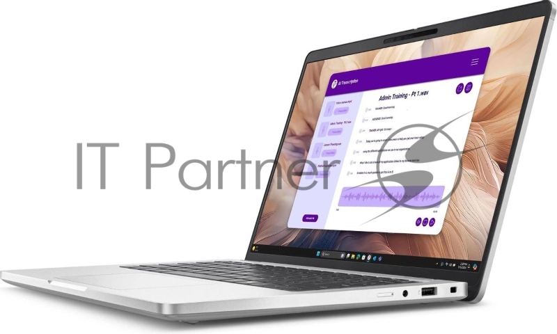 Ноутбук Dell Pro 14 Plus/14.0/IPS/Intel Core Ultra 7 265U/32GB/1TB SSD/Intel graphics/Linux/серебристый/1.4