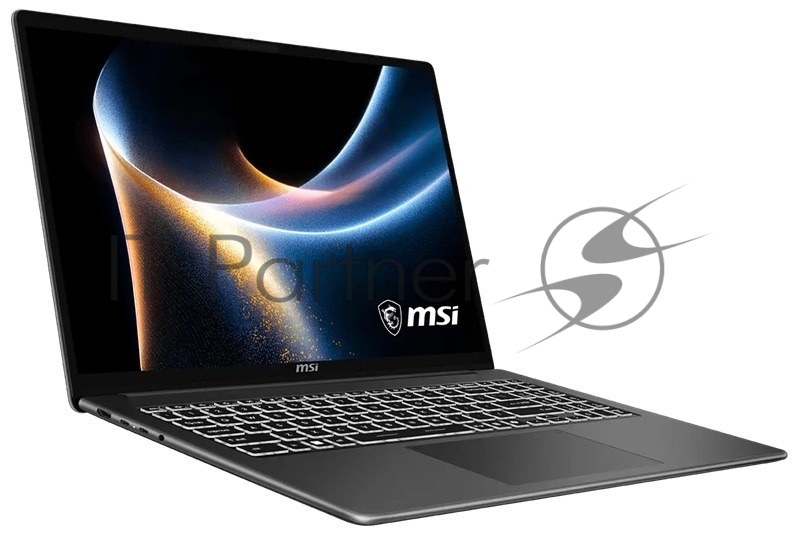 Ноутбук MSI Modern 16S AI+ G3MG/16/OLED/Intel Core Ultra 5 322/16GB/512GB SSD/Intel Arc Graphics/DOS/серый/1.7kg
