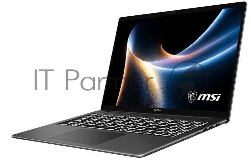 Ноутбук MSI Modern 16S AI+ G3MG/16/OLED/Intel Core Ultra 5 322/16GB/512GB SSD/Intel Arc Graphics/DOS/серый/1.7kg