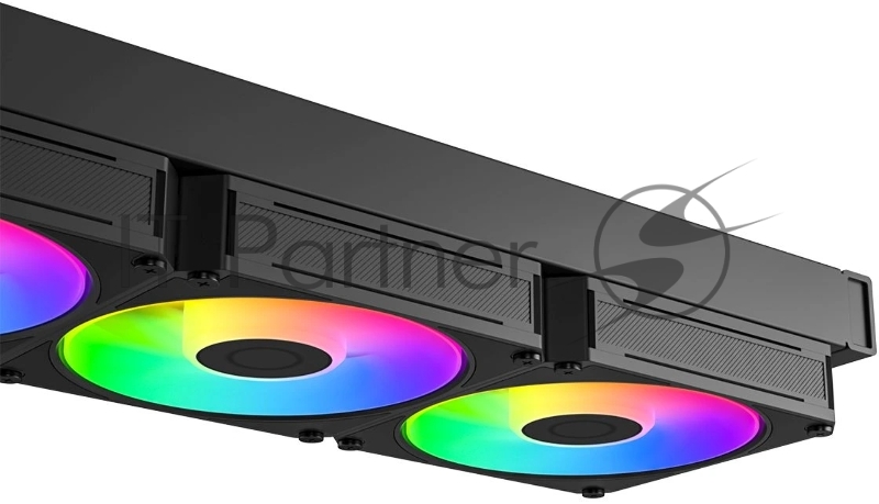 Система водяного охлаждения ID-Cooling SL360 V2 ARGB Soc-AM5/AM4/1200/1700/1851 черный 4-pin 31dB Al+Cu LCD 350W Ret