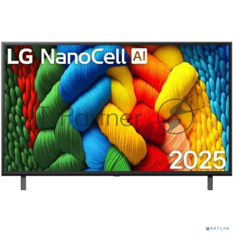 Телевизор LG 65 65NANO80A6B/ARUG синяя сажа LED 4K UHD 60Hz Smart TV 2GB/8GB