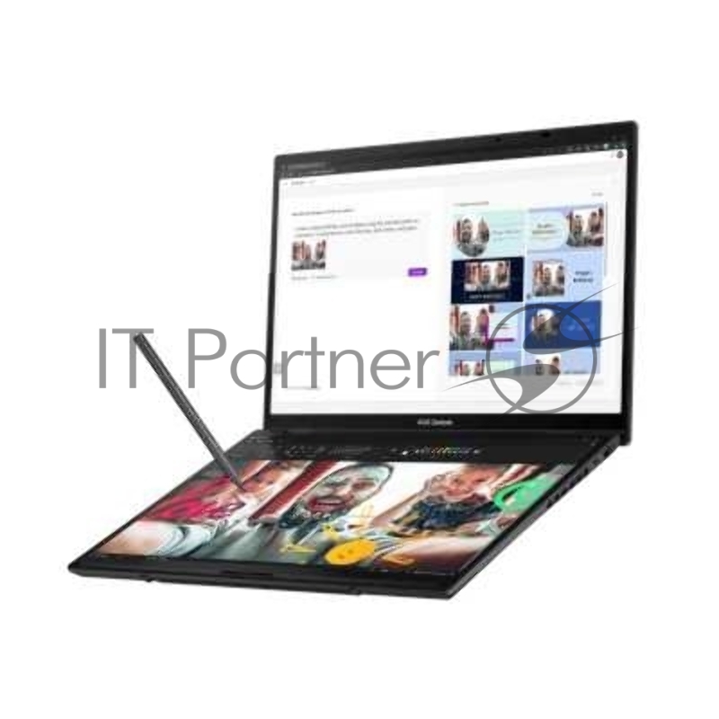Ноутбук ASUS Zenbook Duo 2025 UX8406CA-QL345X/14/OLED/Intel Core Ultra 7 255H/32Gb/1Tb SSD/Intel Arc/Windows 11 Pro/серый/1.65kg