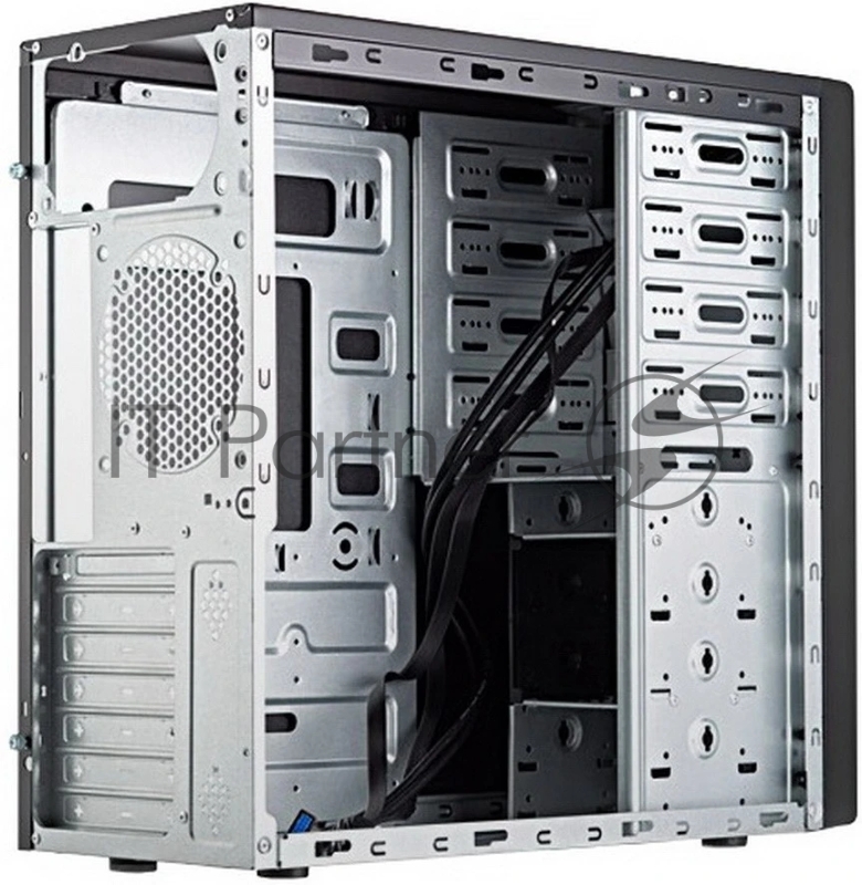 Корпус для ПК FoxLine FL-886-FZ500R-U32 ATX case, black w/PSU 500W 12cm, w/2xUSB3.0, w/ pwr cord, w/o FAN