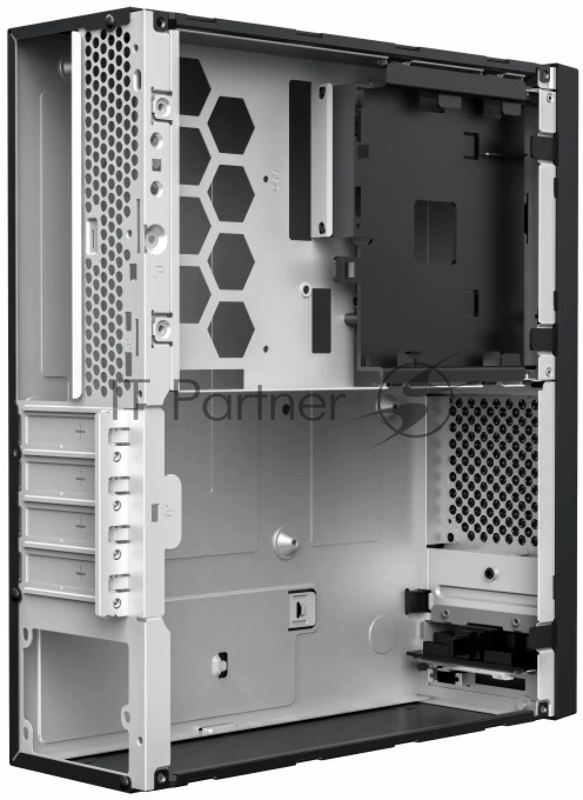 Корпус Foxline FL-1001-300W, Slim-Desktop, чёрный, БП 300 Вт