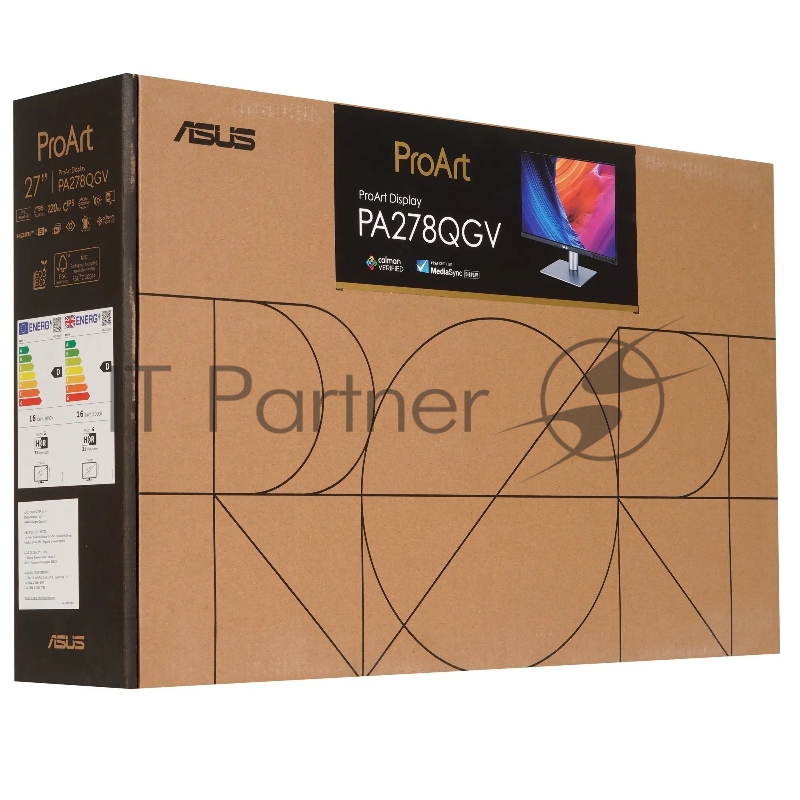 Монитор ASUS 27 PA278QGV IPS WQHD(2560x1440) 120Hz DP HDMI 4xUSB 5ms(GTG) 350cd/㎡ 16:9
