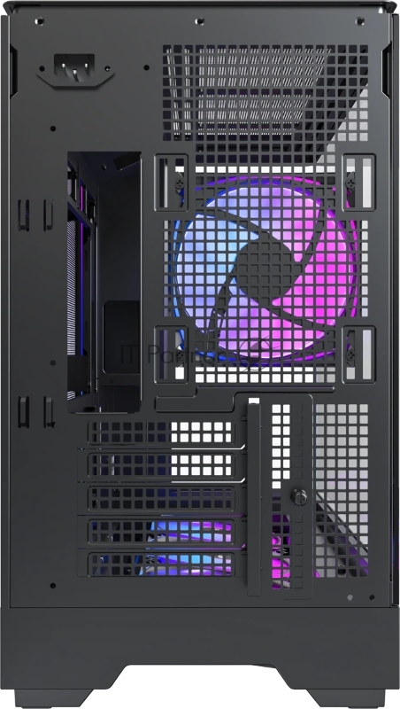 Корпус Montech King Pro 15, Mini-Tower, чёрный, 4 x 120 мм