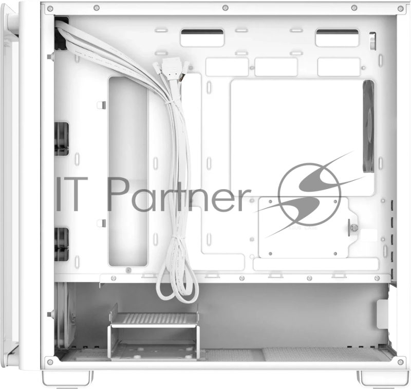 Корпус ASUS A23 Plus White, Mini-Tower, белый, 4 x 120 мм