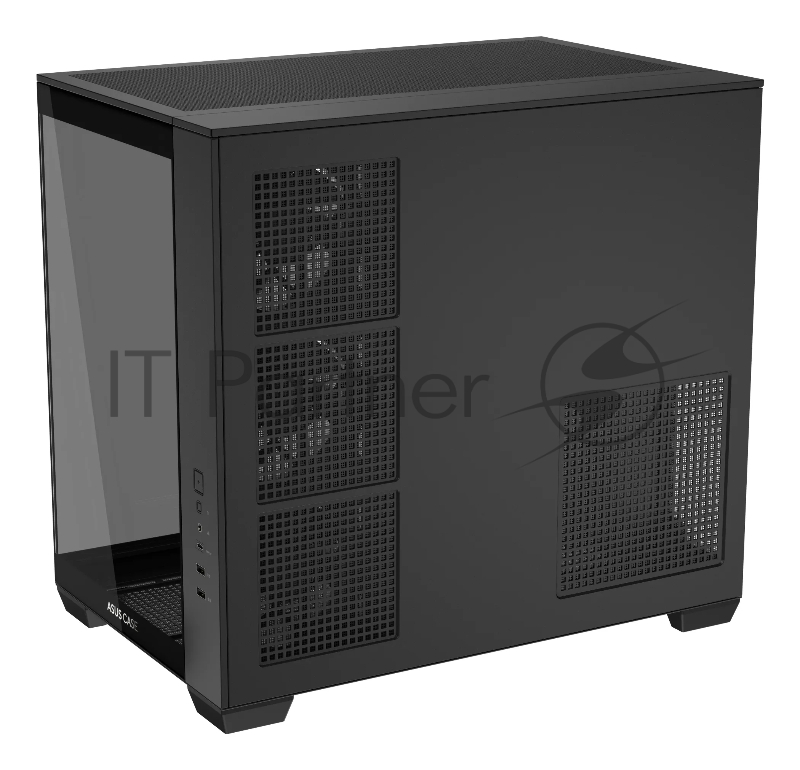 Корпус ASUS A32 Plus, Midi-Tower, чёрный, 4 x 120 мм