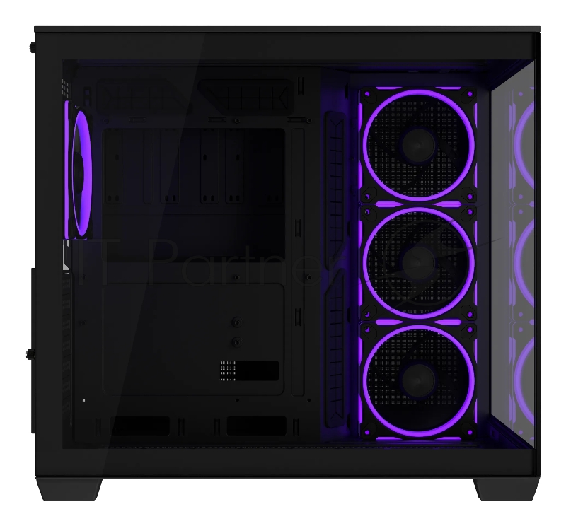 Корпус ASUS A32 Plus, Midi-Tower, чёрный, 4 x 120 мм