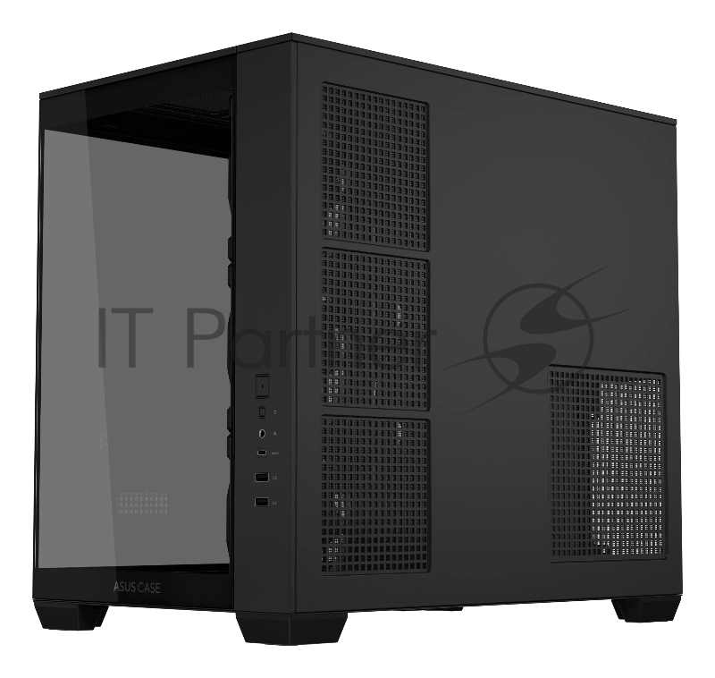Корпус ASUS A32 Plus, Midi-Tower, чёрный, 4 x 120 мм