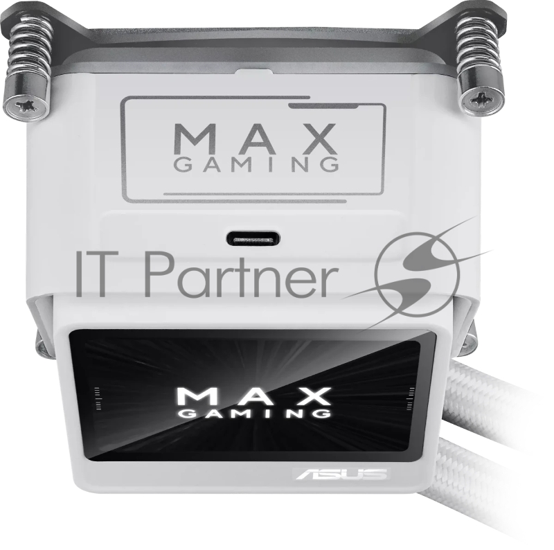 Жидкостная система охлаждения ASUS MAX GAMING LC 360 ARGB LCD WHT